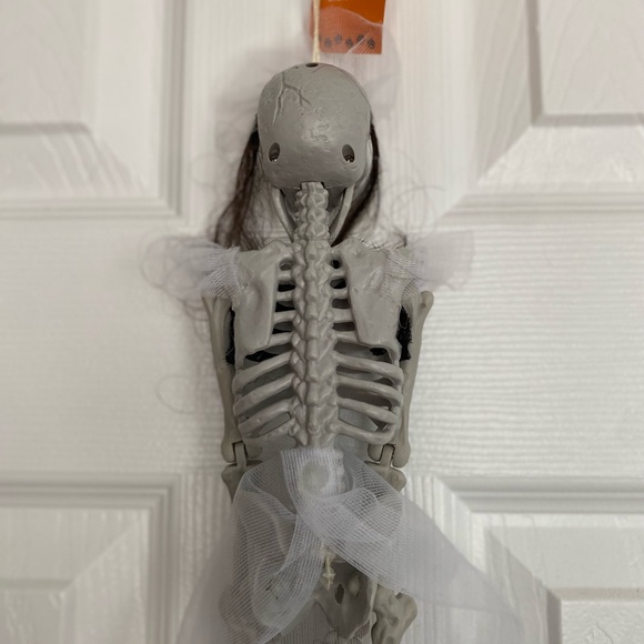HALLOWEEN SKELETON BRIDE FULL BODY JOINT ARTICULATION DECOR VINTAGE - Picture 14 of 16